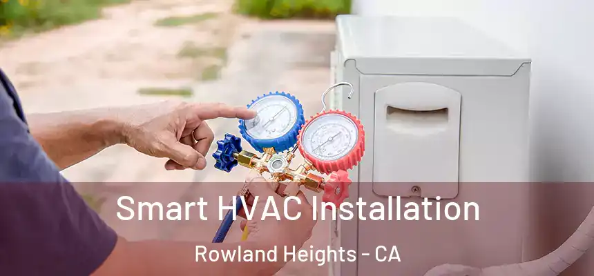  Smart HVAC Installation Rowland Heights - CA